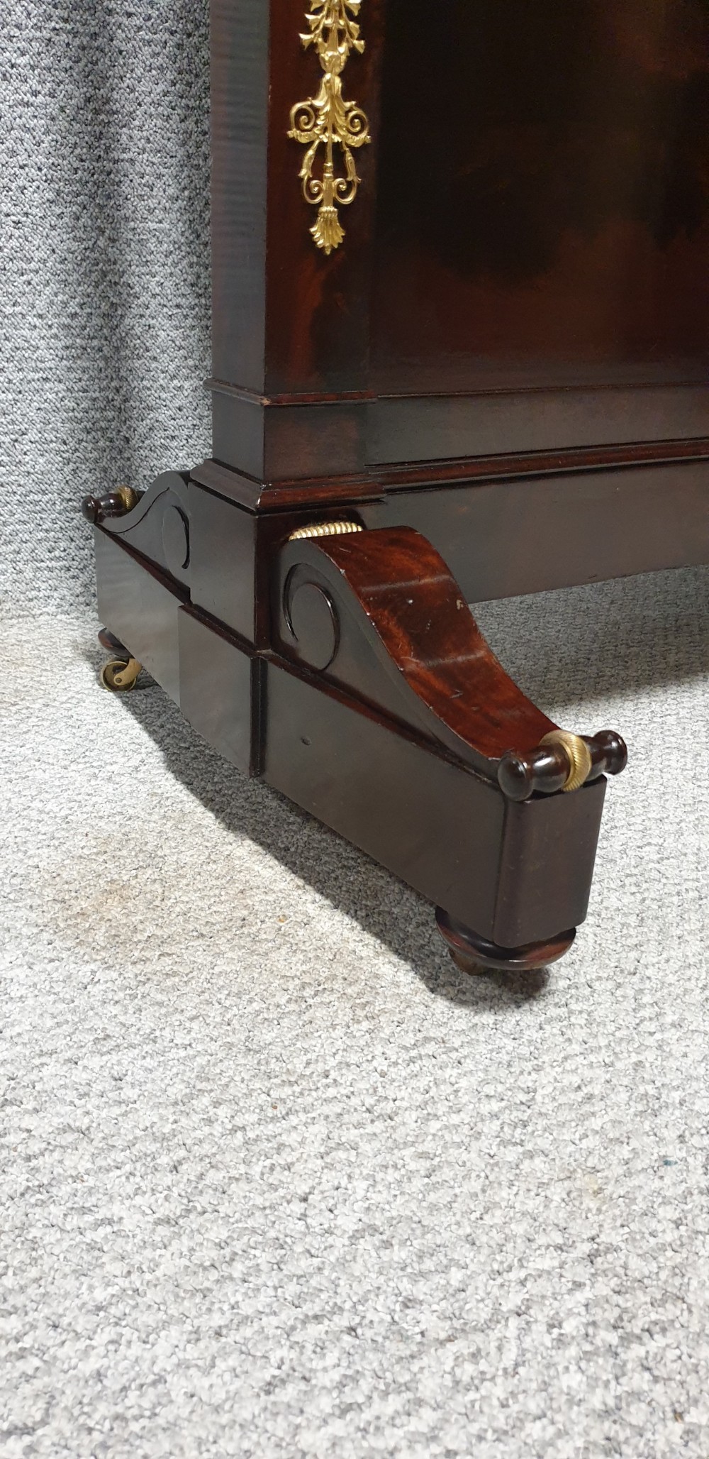 Exhibition Quality Empire Cheval Mirror View IV