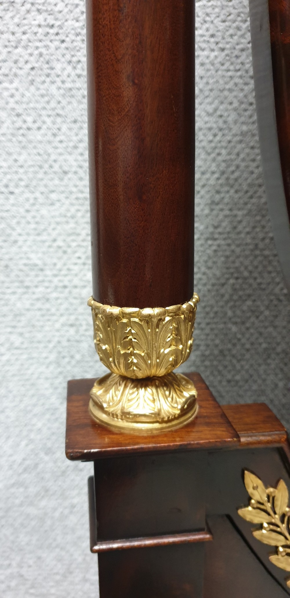 Exhibition Quality Empire Cheval Mirror View VII