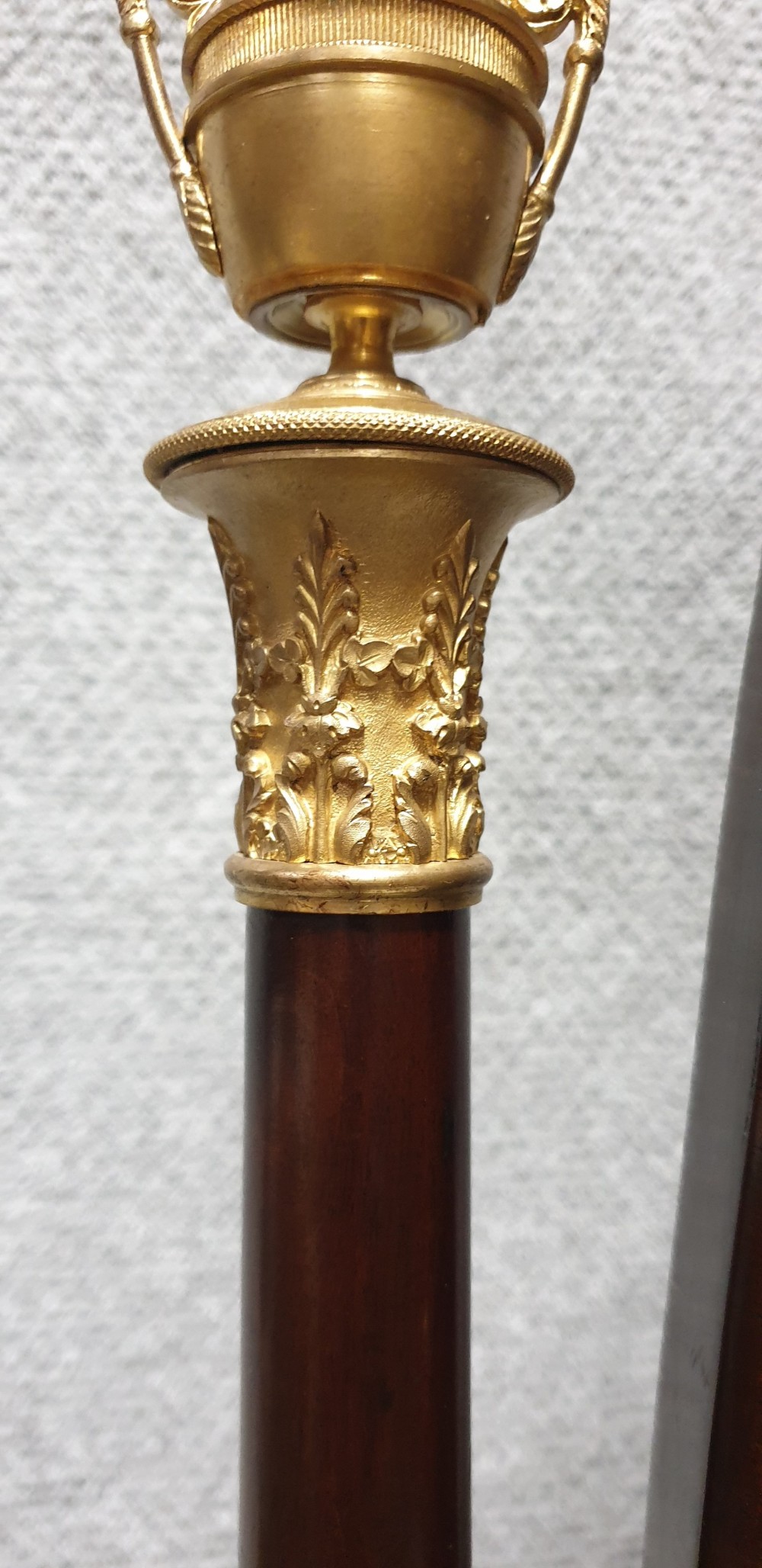 Exhibition Quality Empire Cheval Mirror View XIV