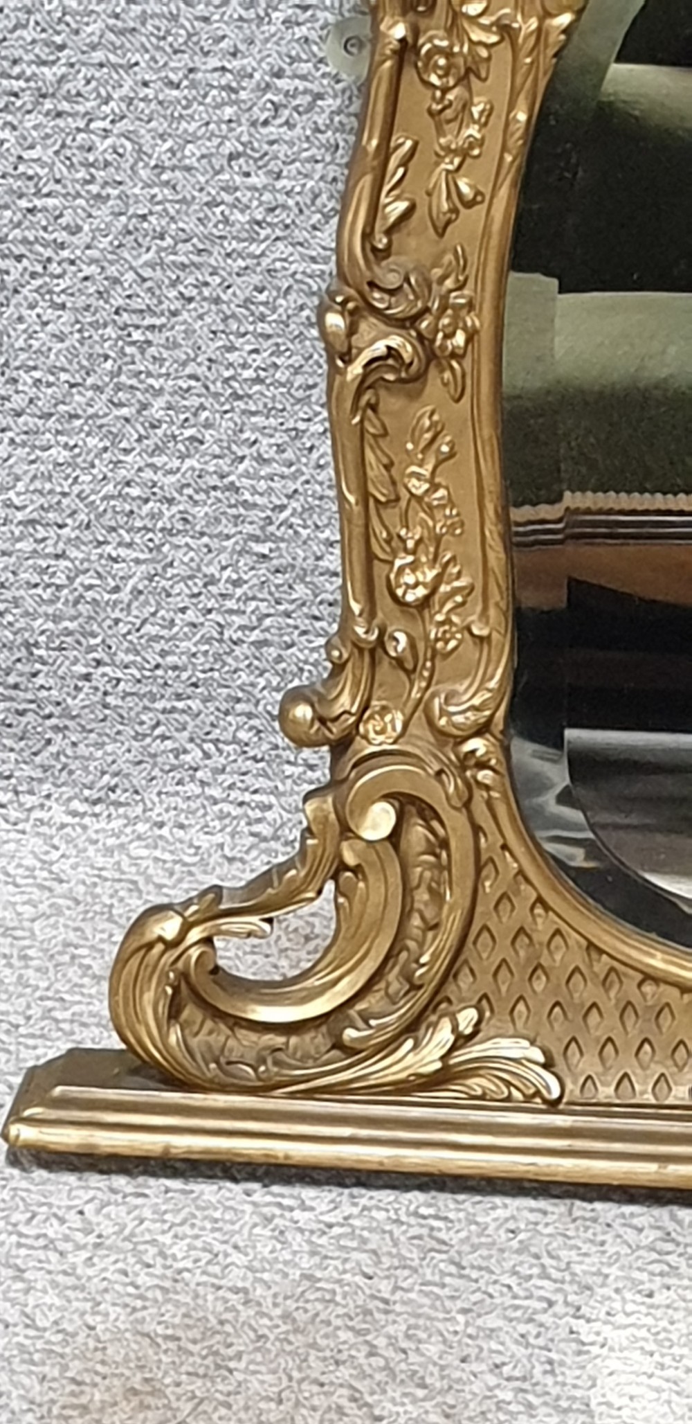 Victorian Gilt Overmantle Mirror View IV
