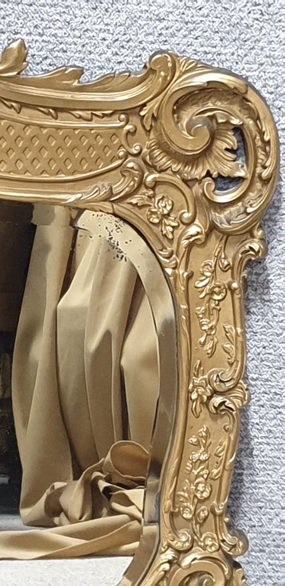 Victorian Gilt Overmantle Mirror View VI