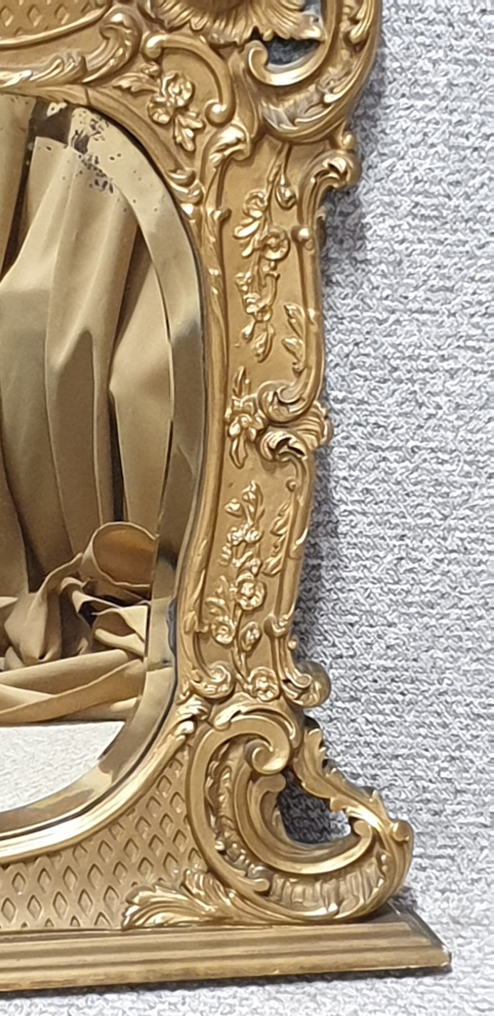 Victorian Gilt Overmantle Mirror View VII