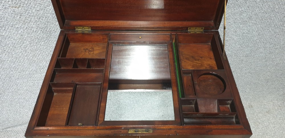 Georgian Mahogany Gentlemen's Dressing Chest View V