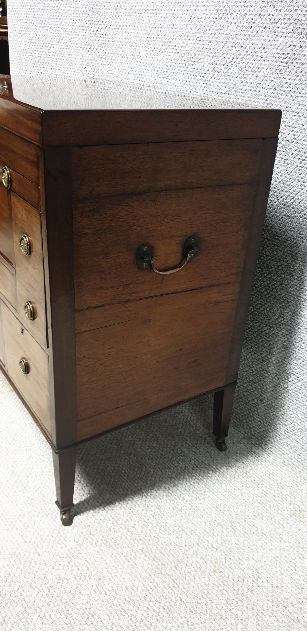 Georgian Mahogany Gentlemen's Dressing Chest View VIII