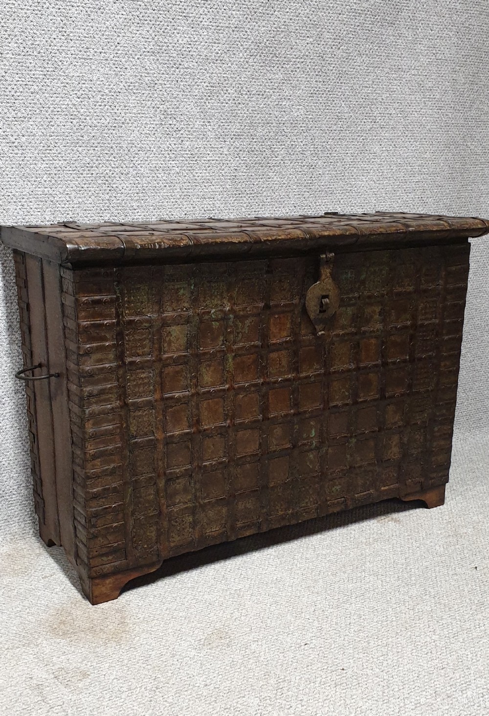Iron Bound Dowry Chest