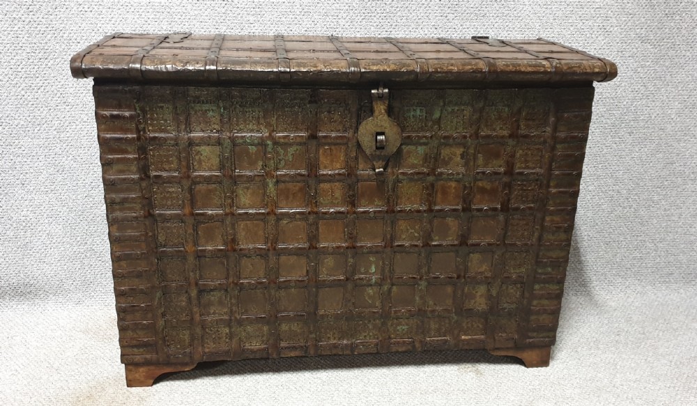Iron Bound Dowry Chest View II
