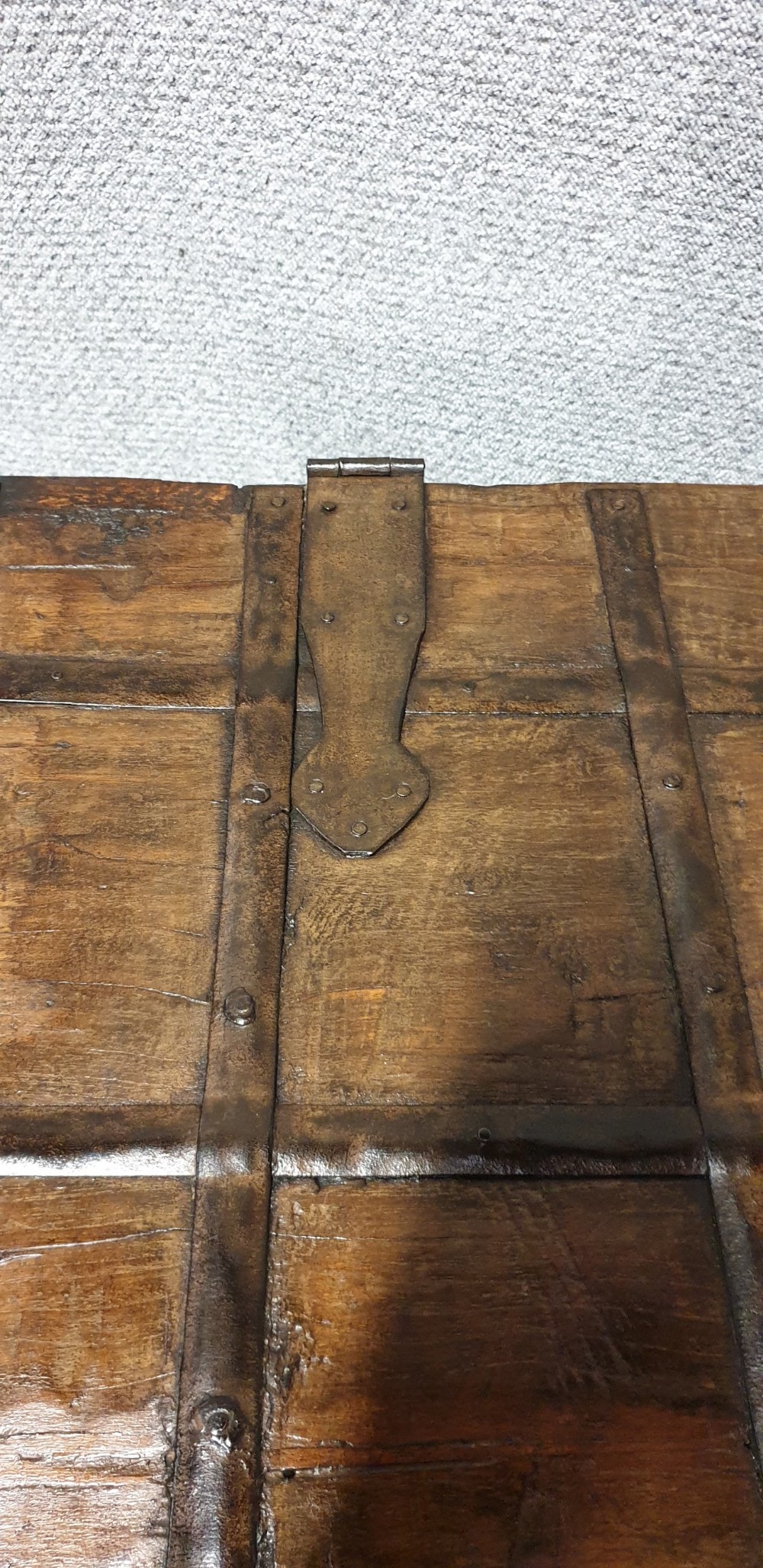 Iron Bound Dowry Chest View X