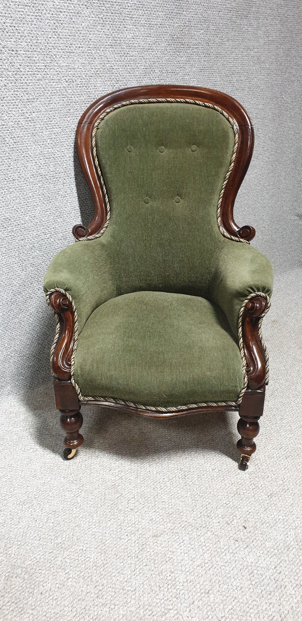 Victorian Mahogany Armchair