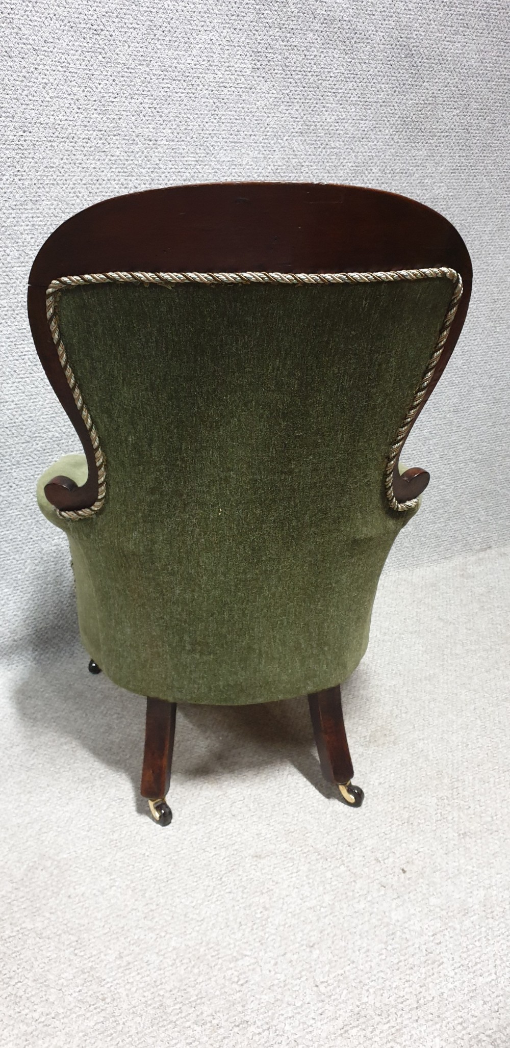 Victorian Mahogany Armchair View IV