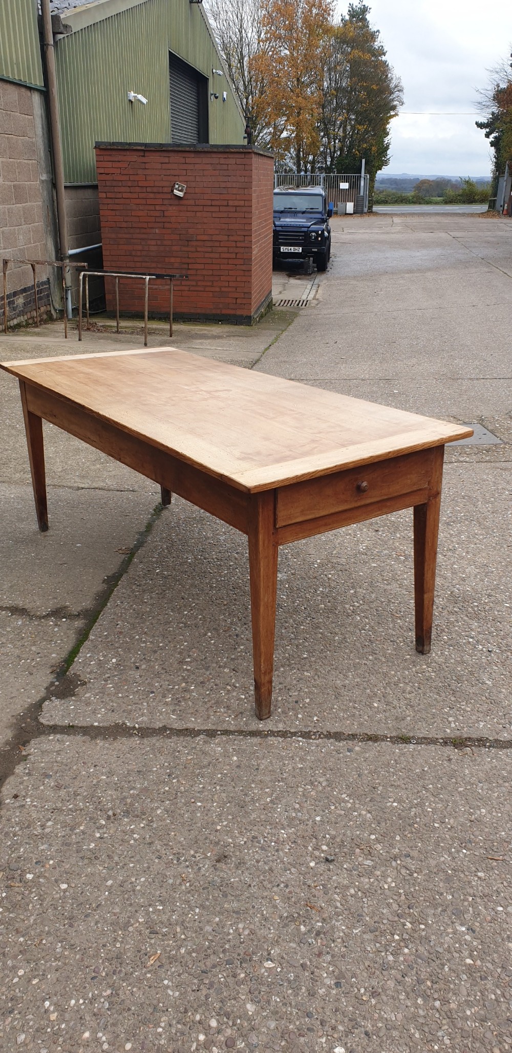 French Farmhouse Refrectory Dining Table View IX