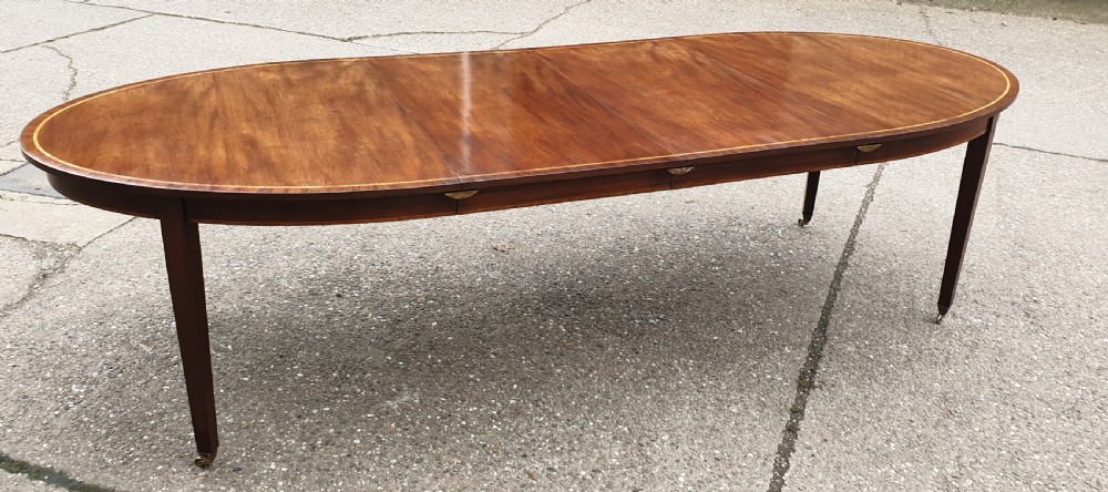 Twelve Seat Mahogany Dining Table