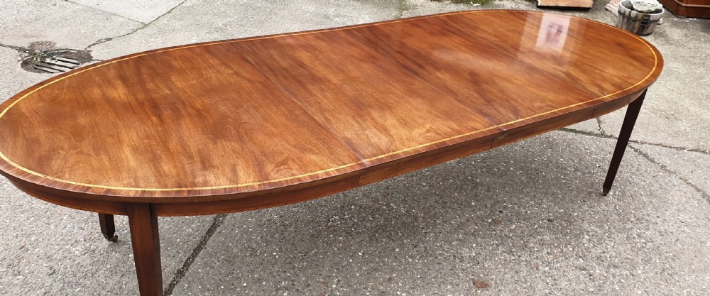 Twelve Seat Mahogany Dining Table View IV