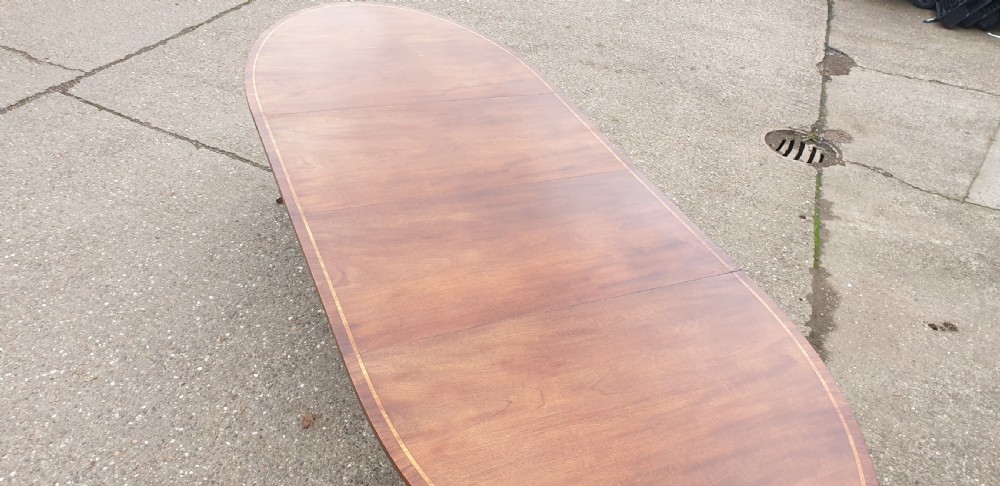 Twelve Seat Mahogany Dining Table View VI