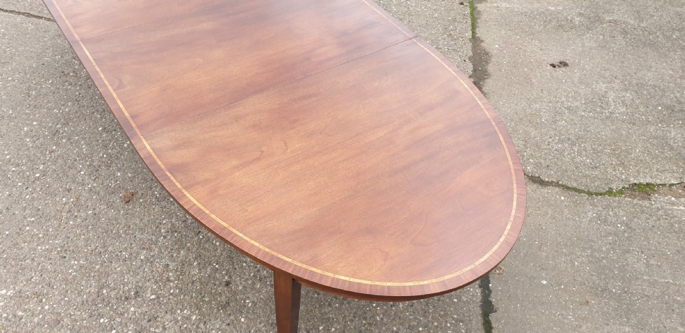 Twelve Seat Mahogany Dining Table View VII