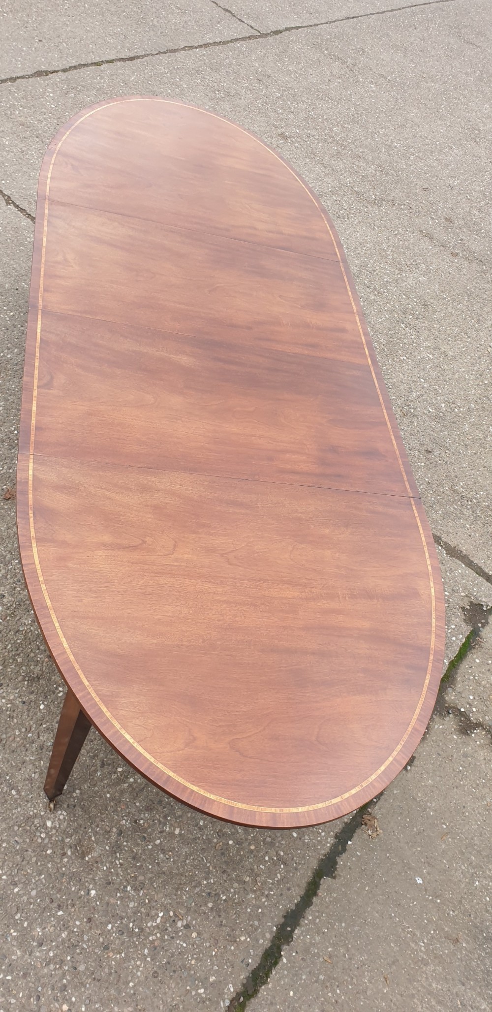 Twelve Seat Mahogany Dining Table View VIII