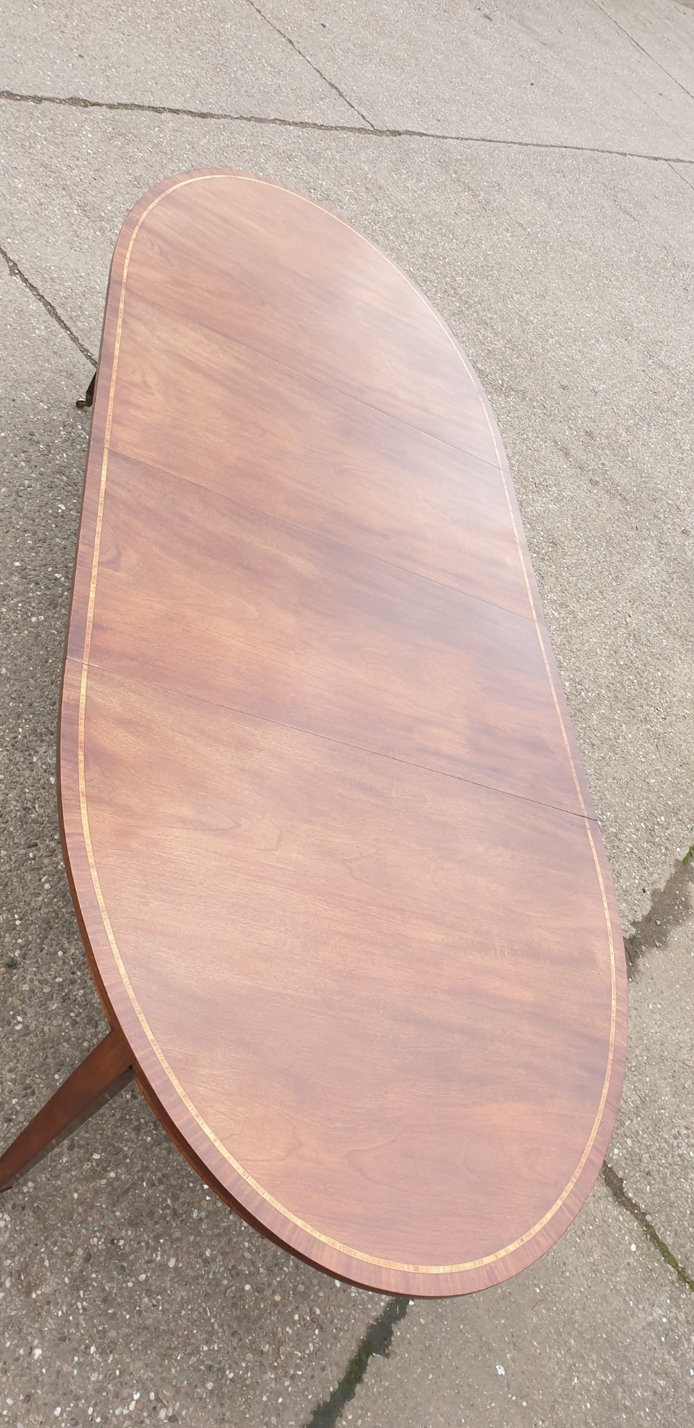 Twelve Seat Mahogany Dining Table View IX