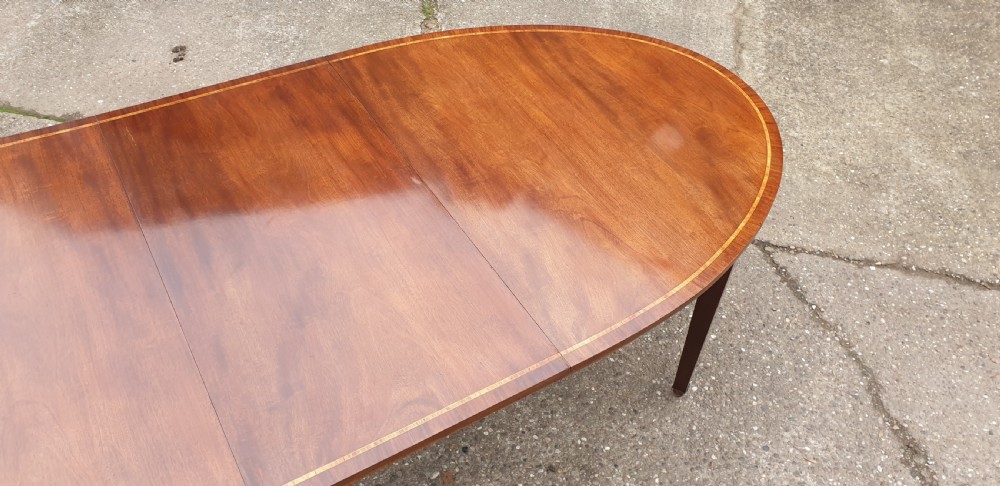 Twelve Seat Mahogany Dining Table View XI