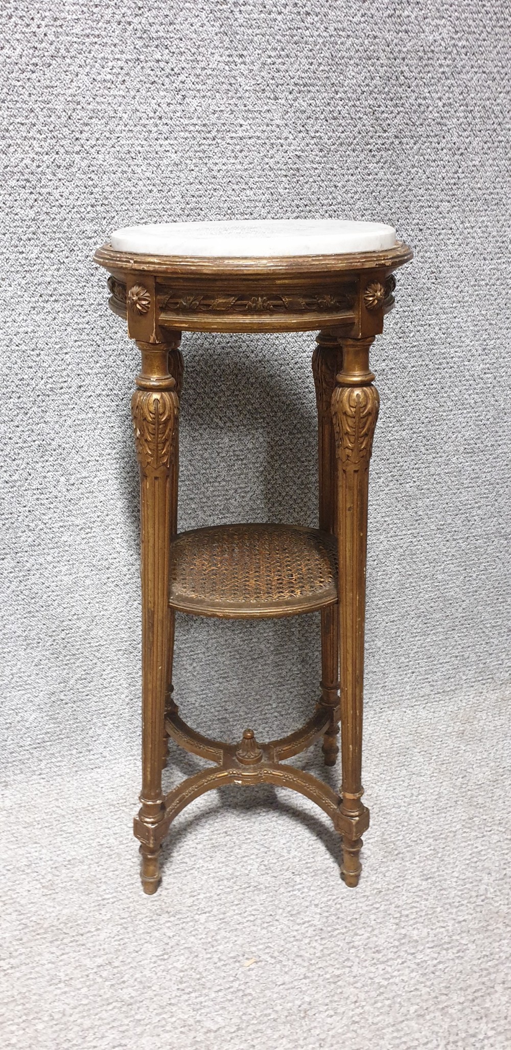 Gilt and Bergere Stand