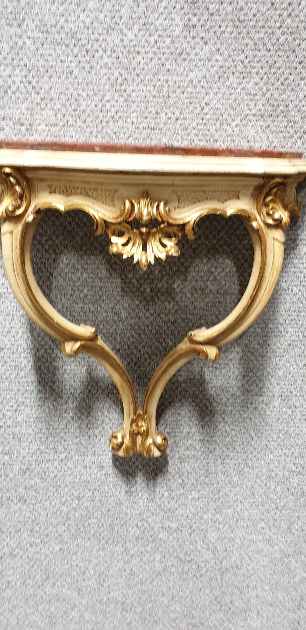 Good Pair French Parcel Gilt Console Tables View II