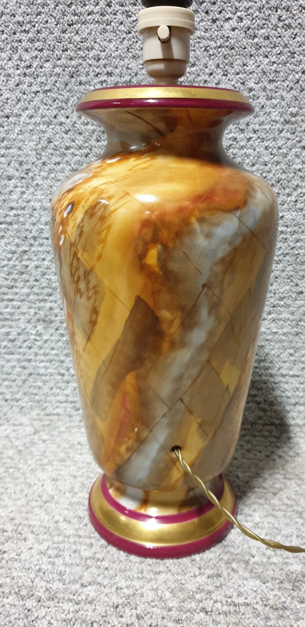 FRENCH PORCELAIN LAMP BASE View III