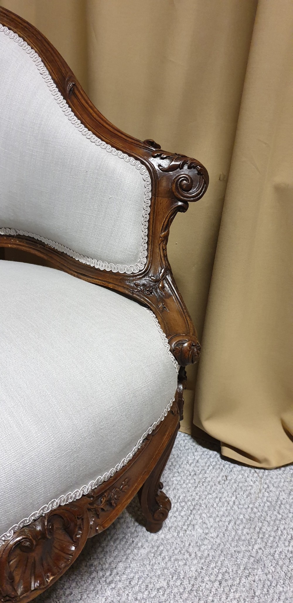 Outstanding Pair of French Fauteuils Armchairs View XII