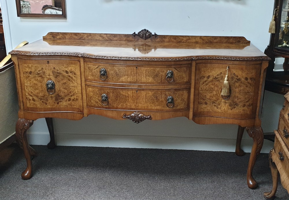 Outstanding Burr Walnut Sideboard