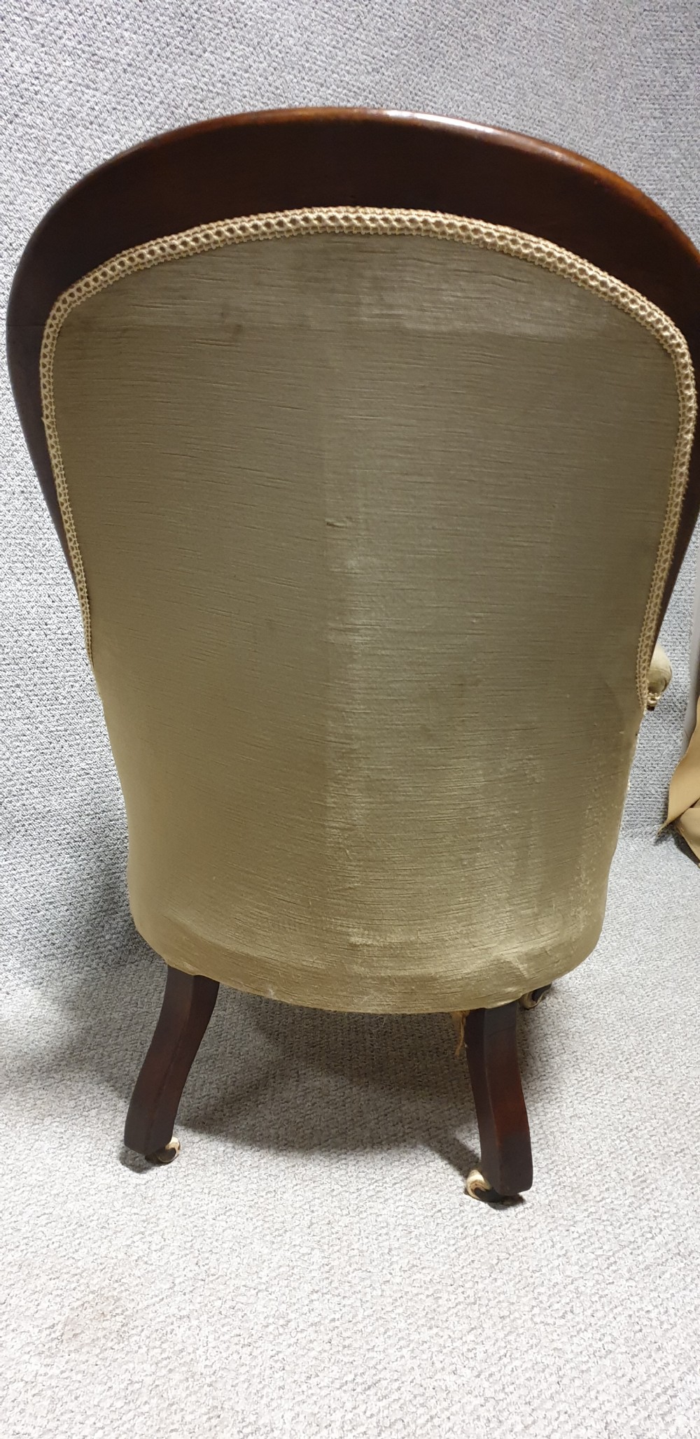 Good Victorian Mahogany Gentlemans Armchair  View III