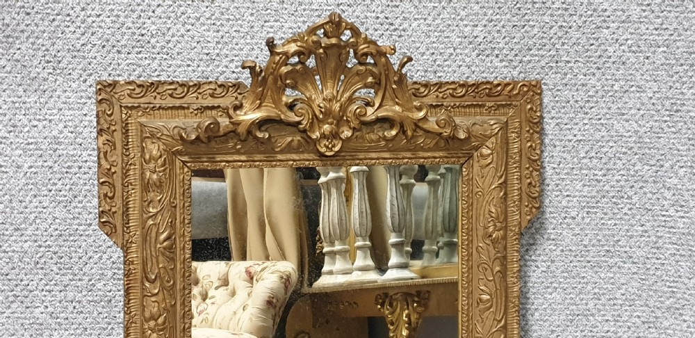 French Gilt Mirror View III