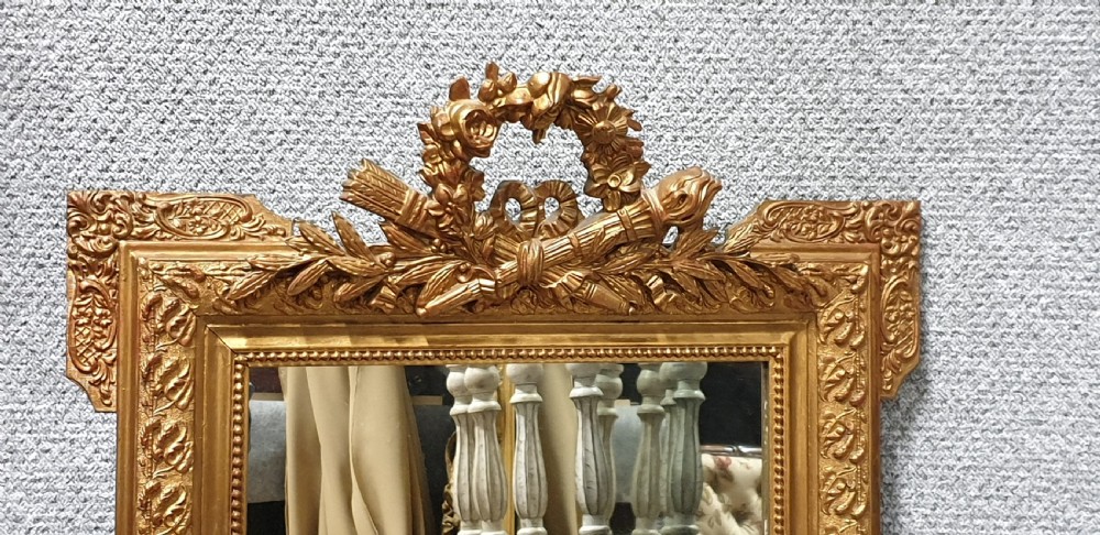 French Gilt Mirror View III