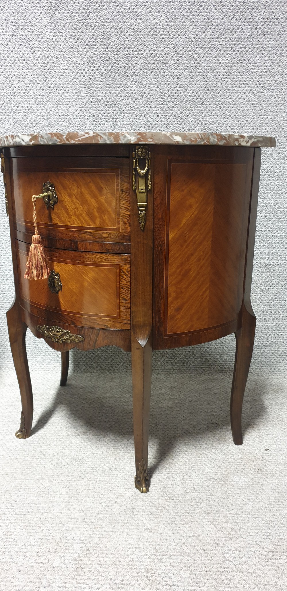 French Marble Demi Loon Chest View VI