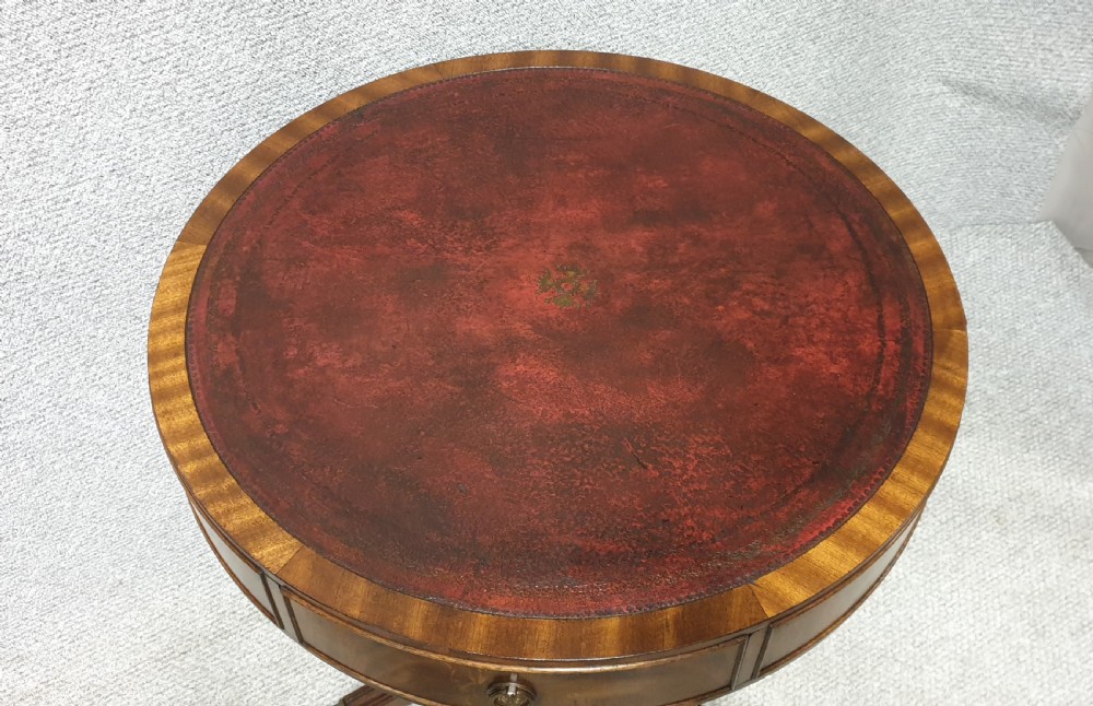 Mahogany Drum Table  View IV