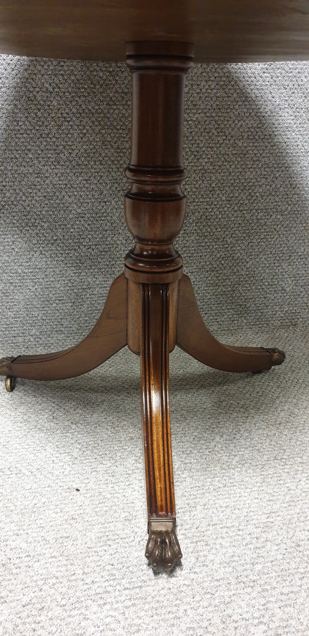 Mahogany Drum Table  View V