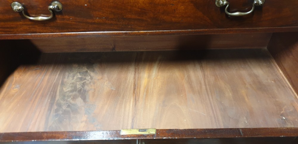 Outstanding Georgian Mahogany Chest On Chest of Drawers C.1790 View XI