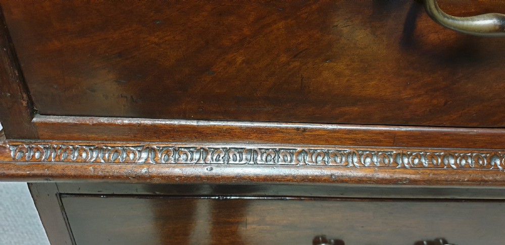 Outstanding Georgian Mahogany Chest On Chest of Drawers C.1790 View XV