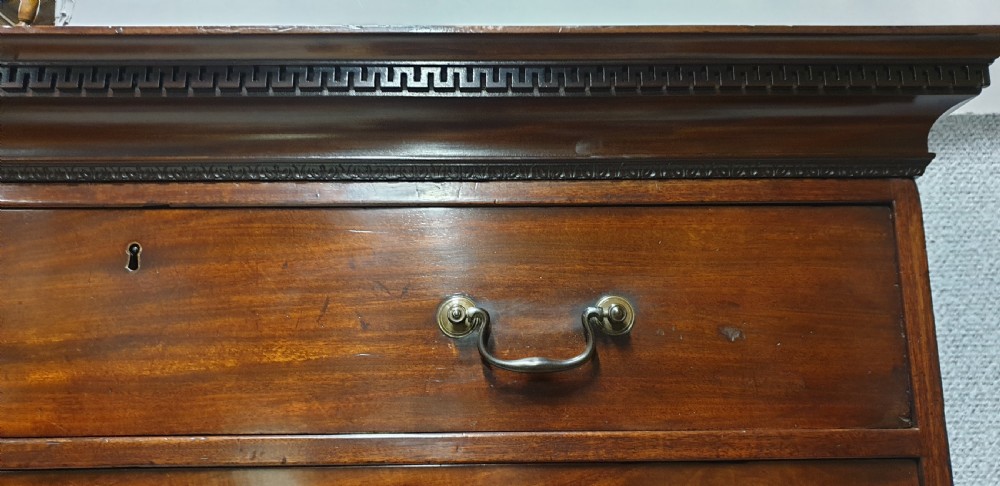 Outstanding Georgian Mahogany Chest On Chest of Drawers C.1790 View XVII