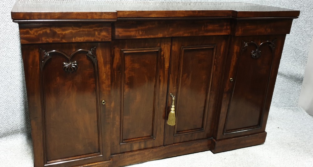 Fabulous Regency Mahogany Sideboard  View IV