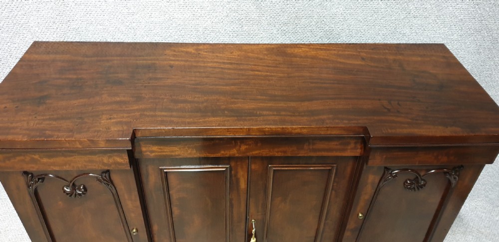 Fabulous Regency Mahogany Sideboard  View VI
