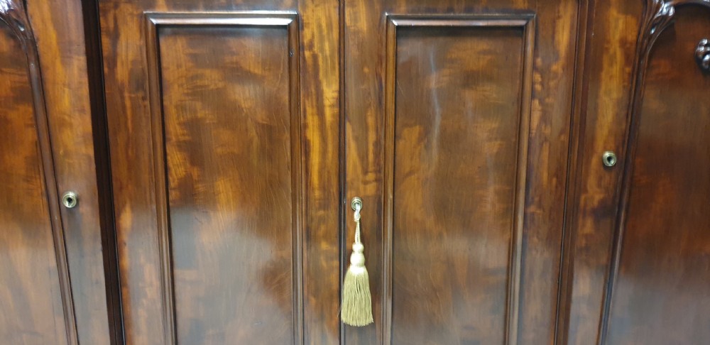 Fabulous Regency Mahogany Sideboard  View VII