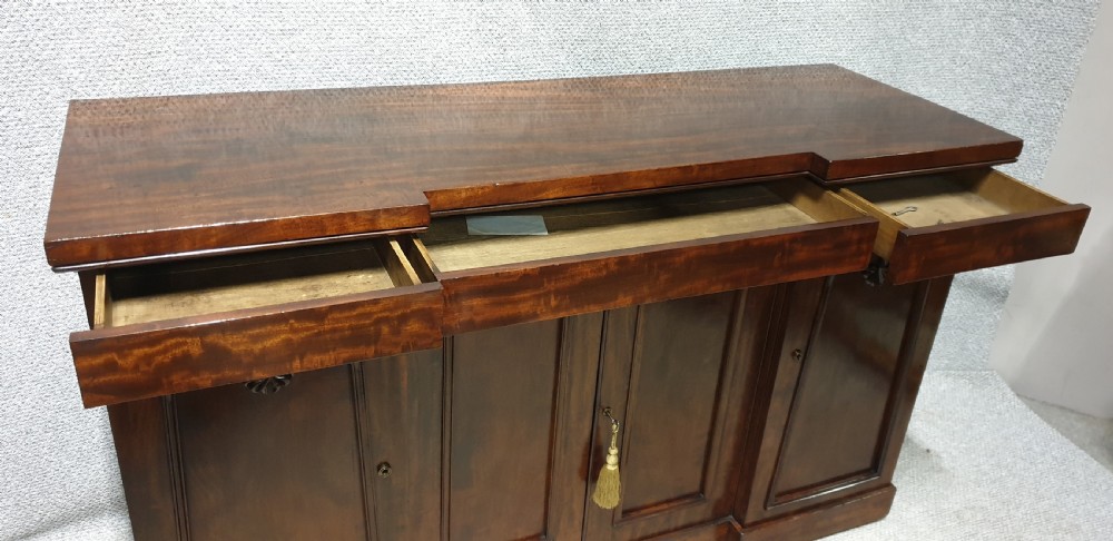 Fabulous Regency Mahogany Sideboard  View XII