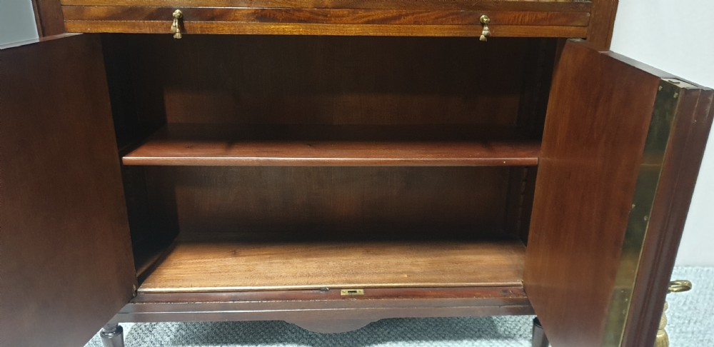 French Mahogany Open Bookcase View II