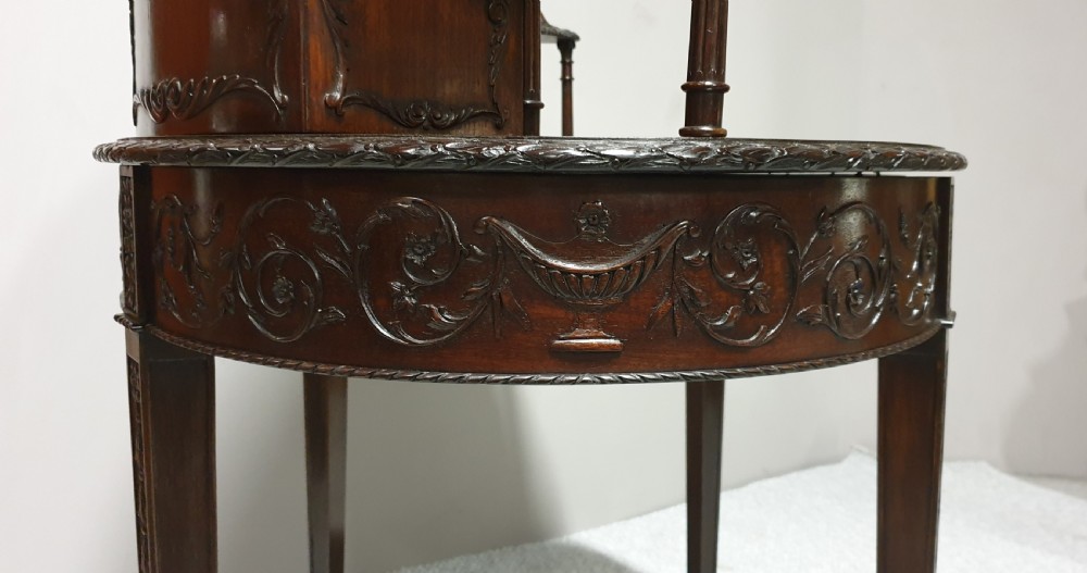 Irish Mahogany Desk 'Robert Strahan' View VI
