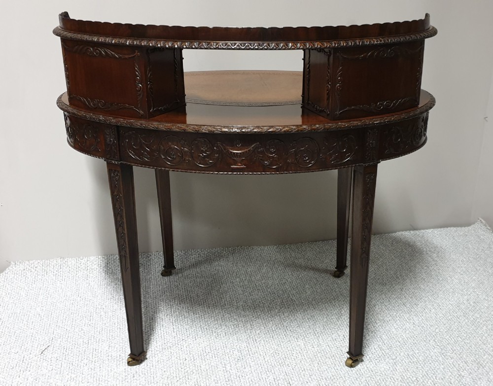 Irish Mahogany Desk 'Robert Strahan' View VII
