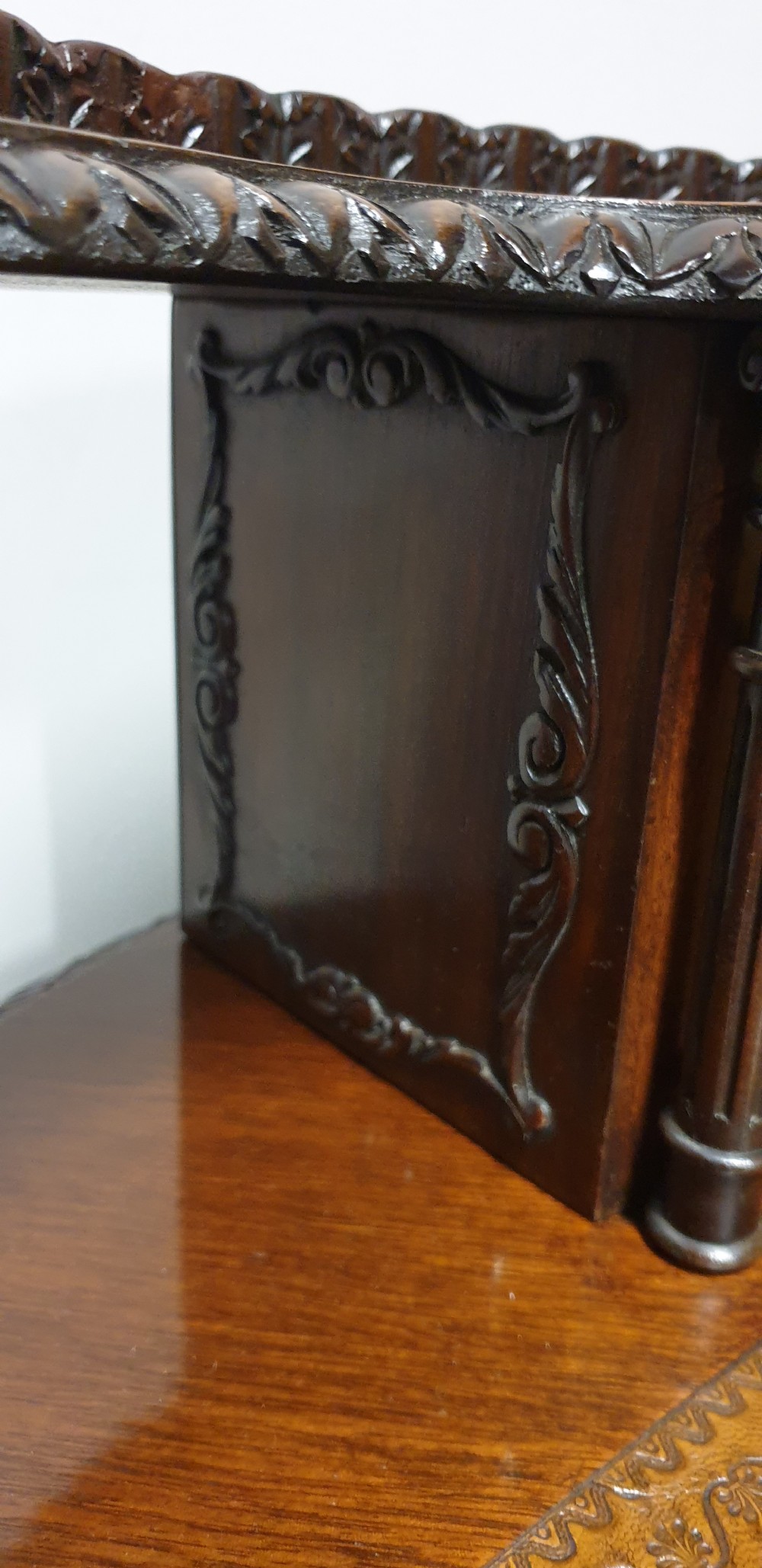 Irish Mahogany Desk 'Robert Strahan' View XVI