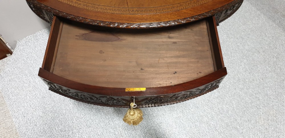 Irish Mahogany Desk 'Robert Strahan' View XXI