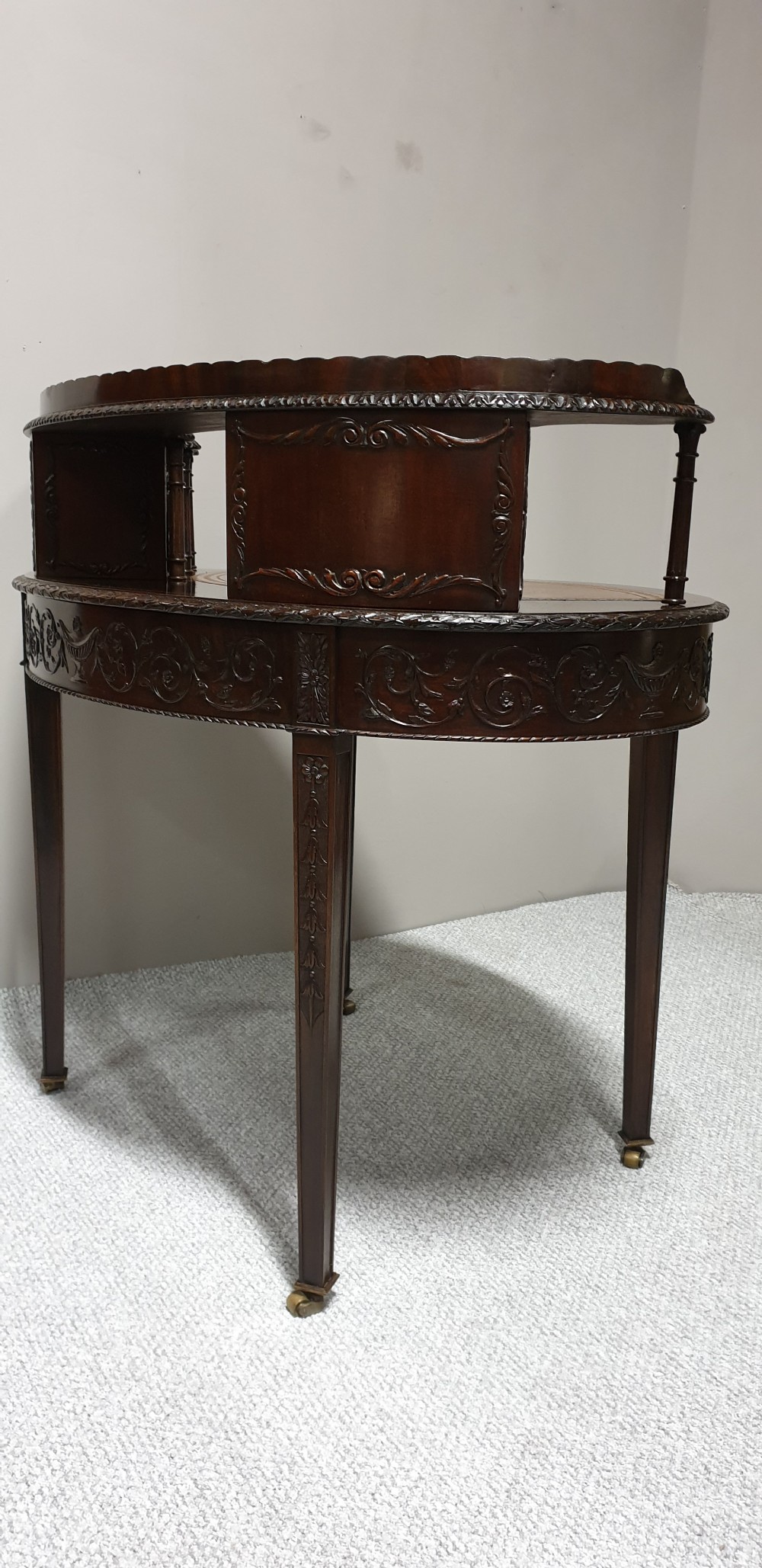 Irish Mahogany Desk 'Robert Strahan' View XXIII