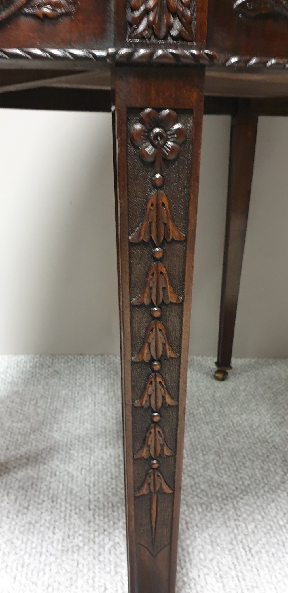 Irish Mahogany Desk 'Robert Strahan' View XXIV