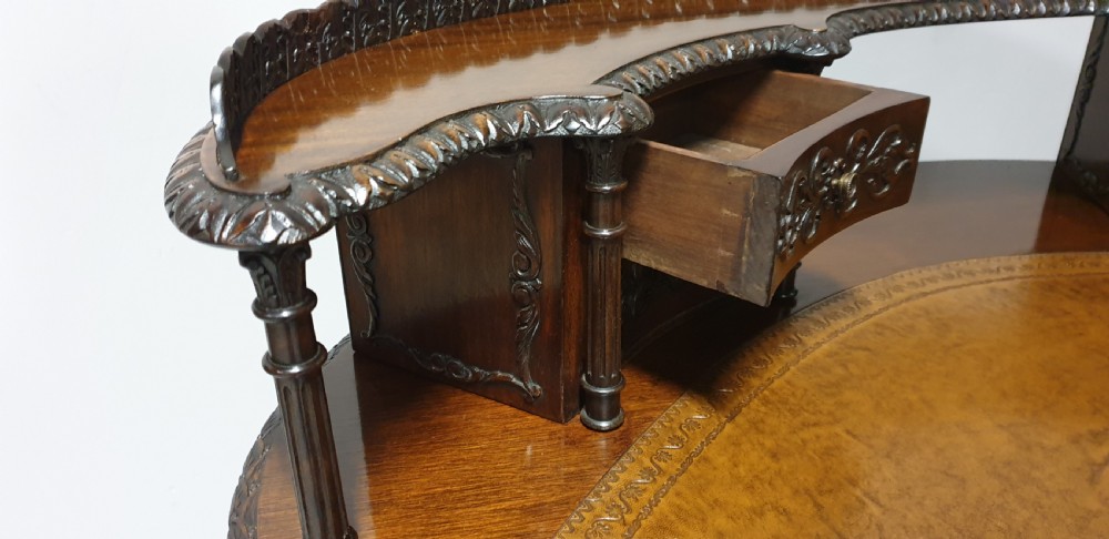 Irish Mahogany Desk 'Robert Strahan' View XXIX