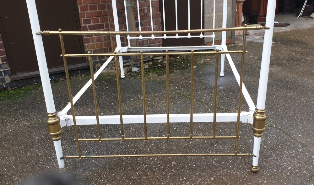 Victorian Brass Four Poster Bed View IV