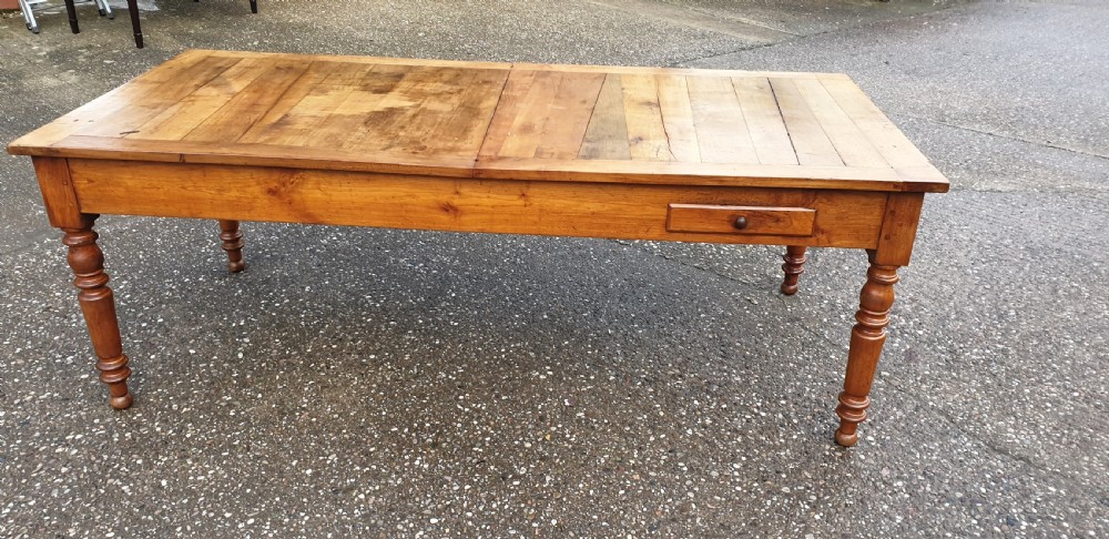 Huge French Farmhouse Kitchen Refrectory Table View VI