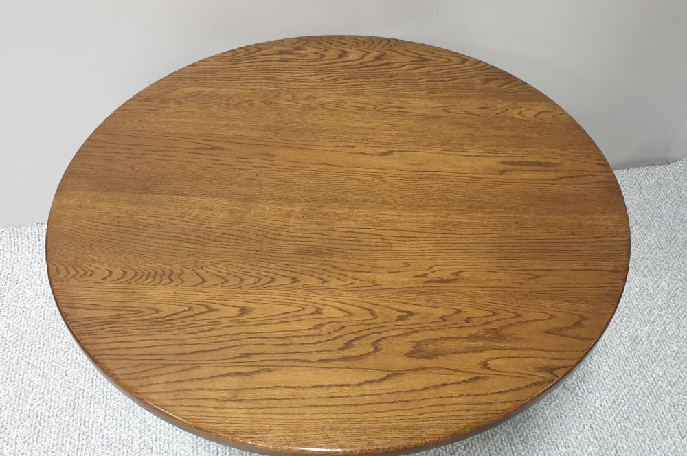 Solid Oak Coffee Table View III